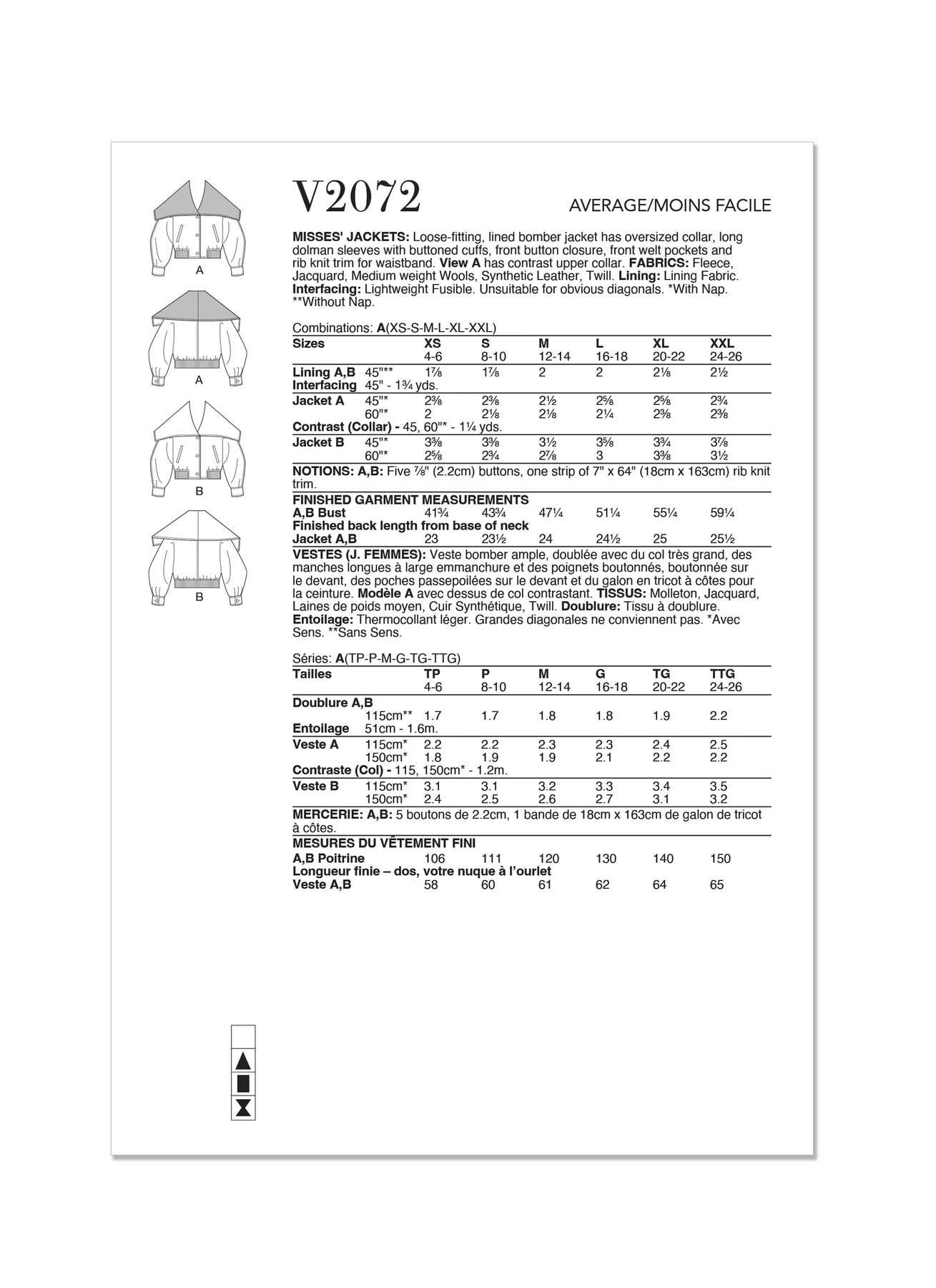 Vogue Patterns Misses' Jackets (PDF) 8 Vogue Patterns Misses' Jackets (PDF)