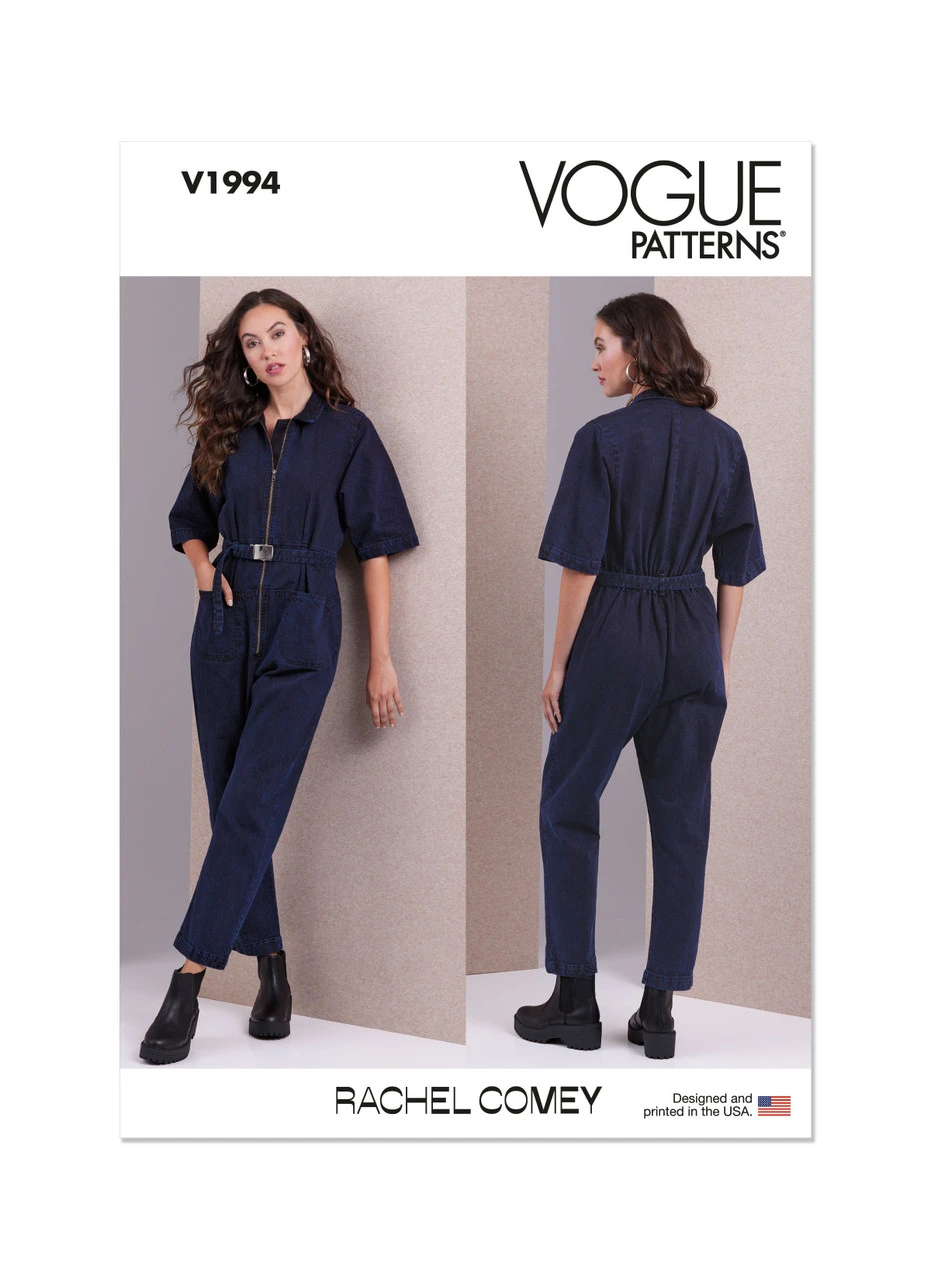 Vogue Patterns Misses' Jumpsuit by Rachel Comey (PDF) 1 Vogue Patterns Misses' Jumpsuit by Rachel Comey (PDF)