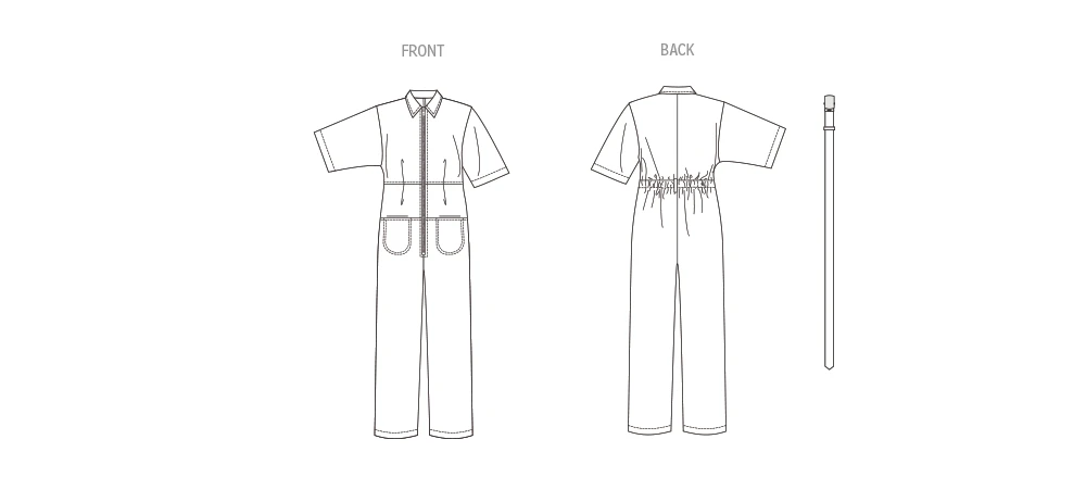 Vogue Patterns Misses' Jumpsuit by Rachel Comey (PDF) 5 Vogue Patterns Misses' Jumpsuit by Rachel Comey (PDF)