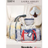 Simplicity Sewing Pattern Hat in Three Sizes, Duffel, Tote, Cosmetic Case, Eyeglass Case and Luggage Tag by Laura Ashley 15 Simplicity Sewing Pattern Hat in Three Sizes, Duffel, Tote, Cosmetic Case, Eyeglass Case and Luggage Tag by Laura Ashley