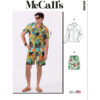 McCall's Sewing Pattern Men's Shirts and Shorts 15 McCall's Sewing Pattern Men's Shirts and Shorts