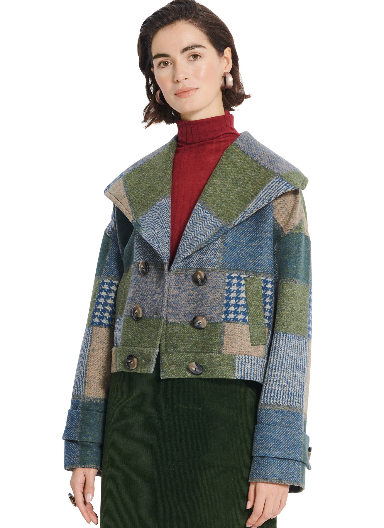 Burda Style Sewing Pattern 5860 Misses' Jacket & Coat 3 Burda Style Sewing Pattern 5860 Misses' Jacket & Coat