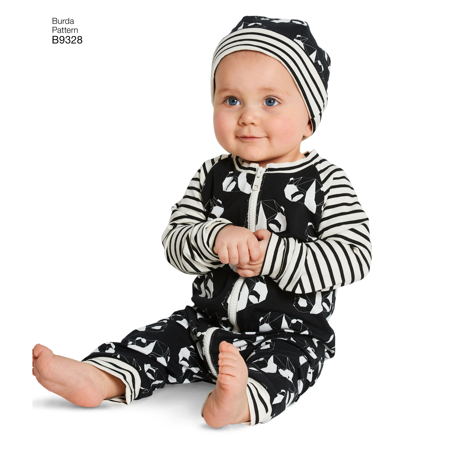 Burda Style Sewing Pattern Babies' Romper 3 Burda Style Sewing Pattern Babies' Romper