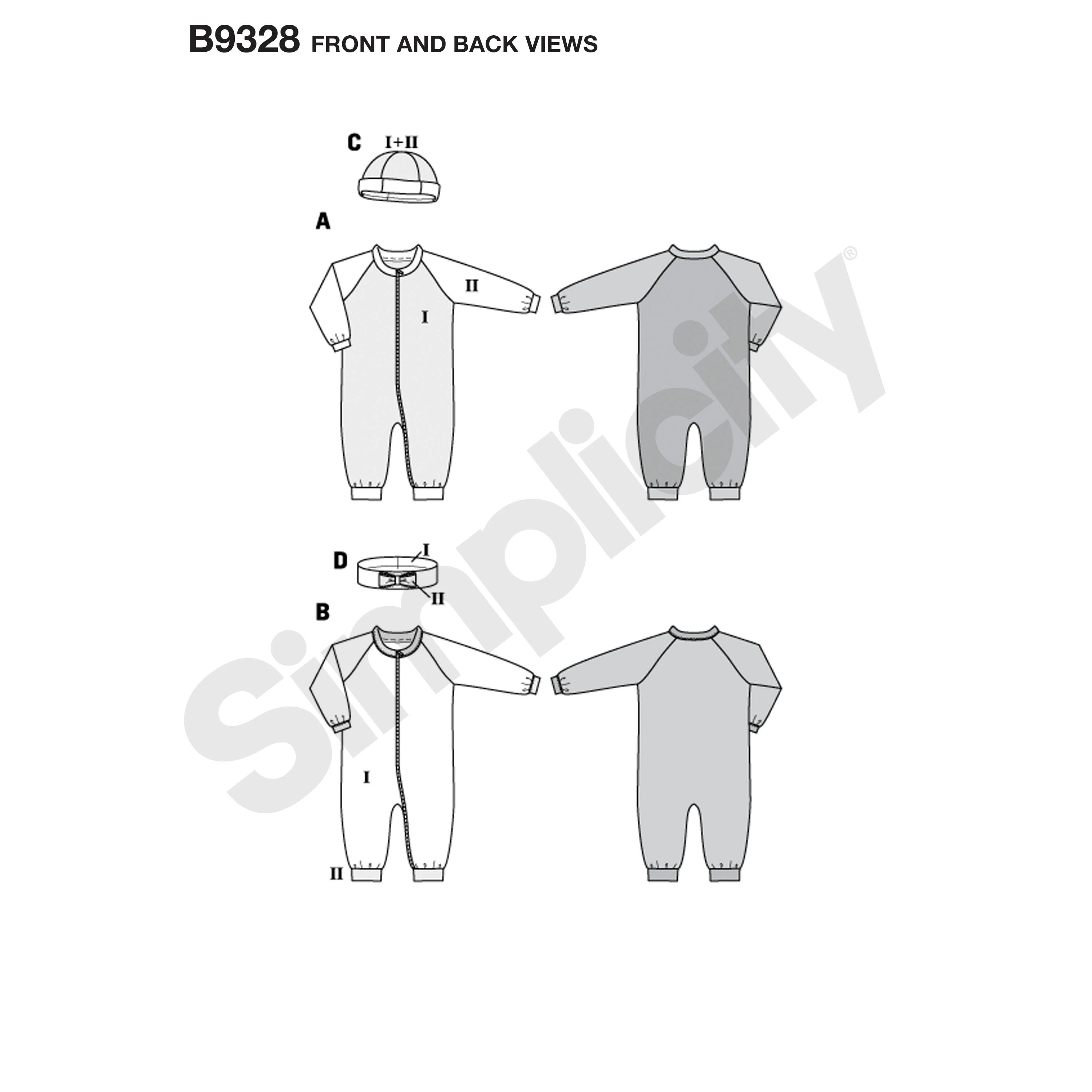Burda Style Sewing Pattern Babies' Romper 5 Burda Style Sewing Pattern Babies' Romper