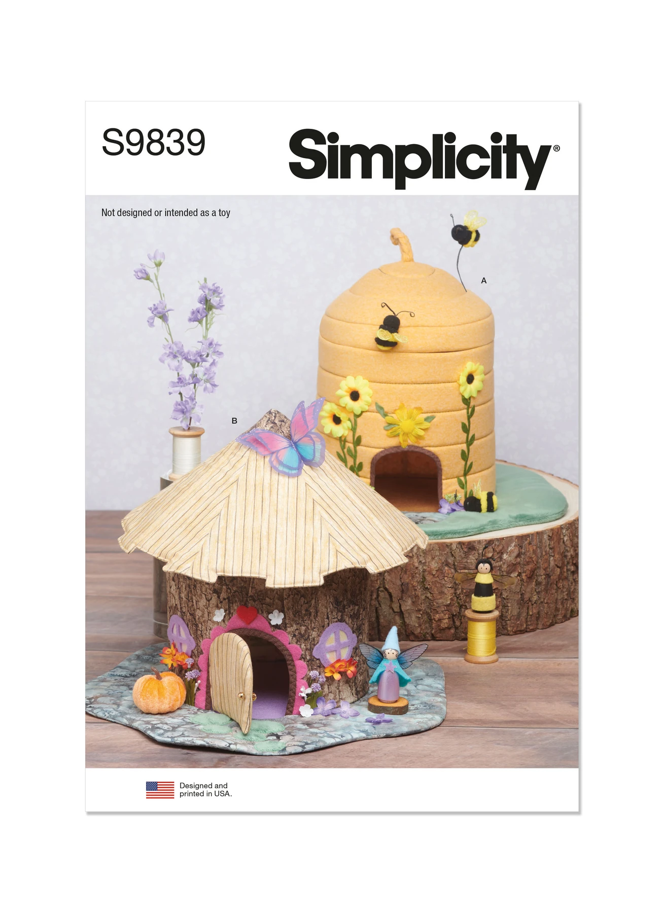 Simplicity Sewing Pattern Fabric Critter Houses and Peg Doll Accessories by Carla Reiss Design (PDF) 1 Simplicity Sewing Pattern Fabric Critter Houses and Peg Doll Accessories by Carla Reiss Design (PDF)