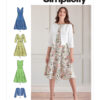 Simplicity Sewing Pattern Misses' Dresses and Jacket 18 Simplicity Sewing Pattern Misses' Dresses and Jacket