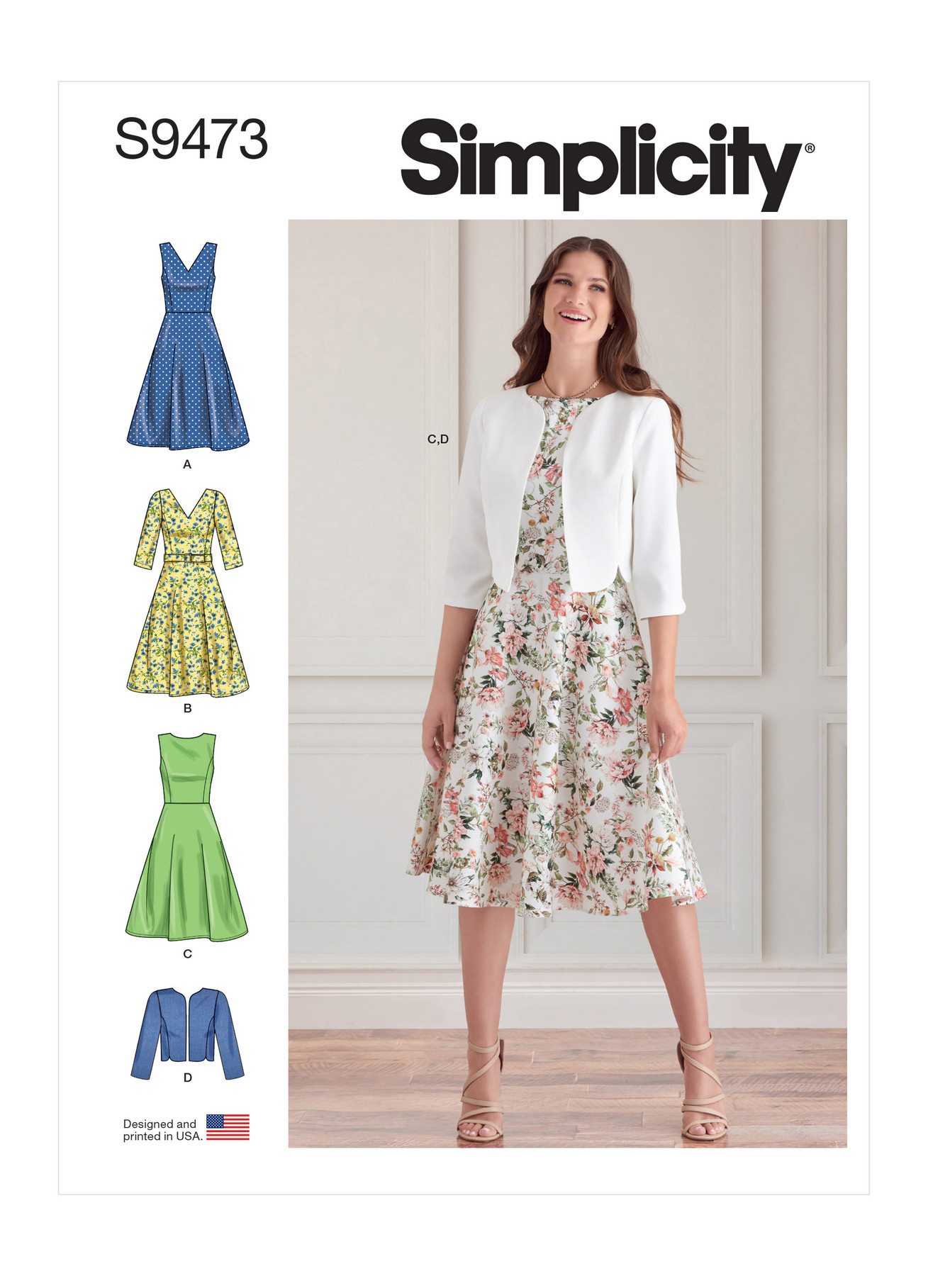 Simplicity Sewing Pattern Misses' Dresses and Jacket 1 Simplicity Sewing Pattern Misses' Dresses and Jacket