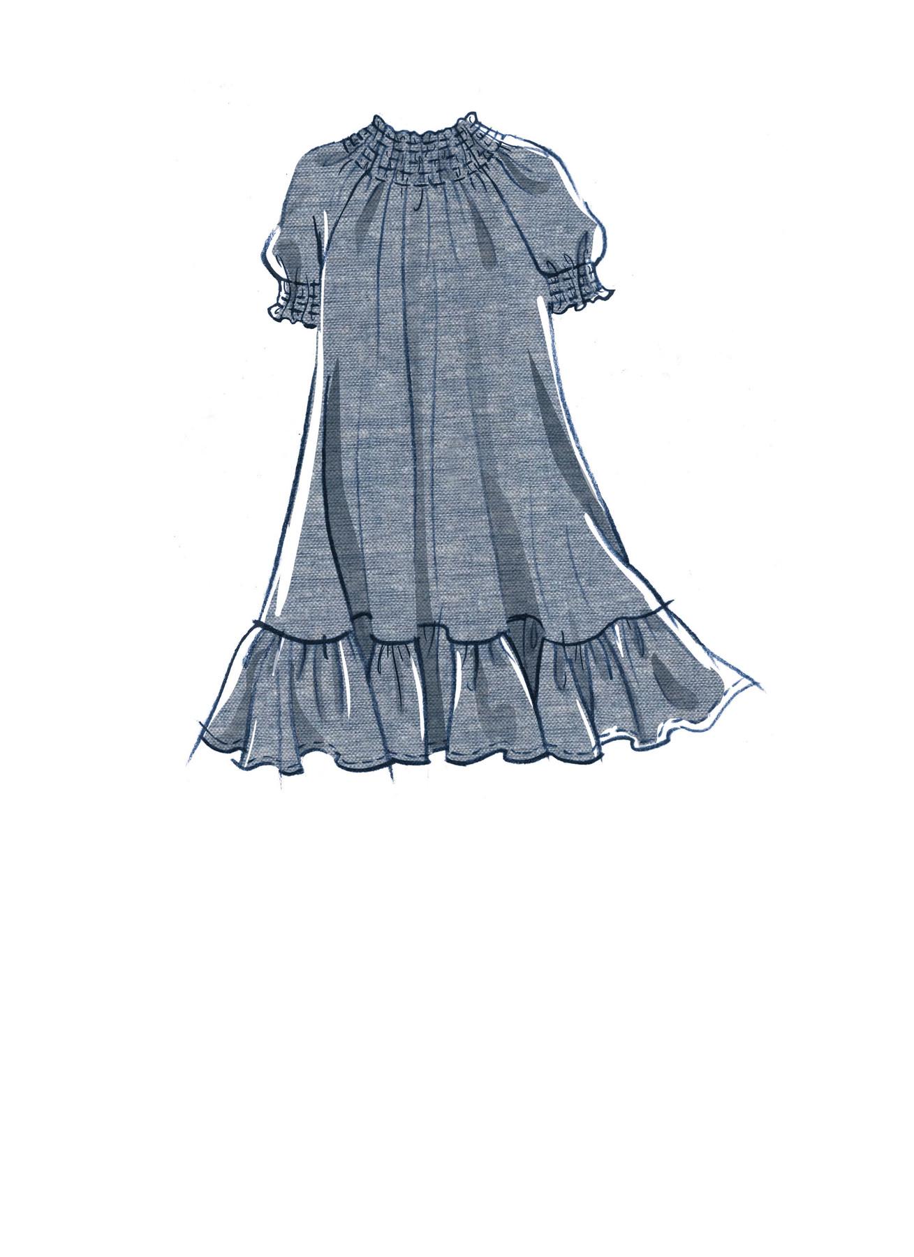 McCall's Sewing Pattern Children's and Girls' Dresses (PDF) 4 McCall's Sewing Pattern Children's and Girls' Dresses (PDF)