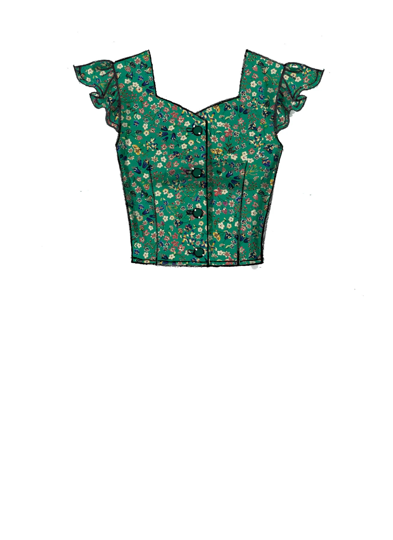 McCall's Sewing Pattern Misses' Tops (PDF) 3 McCall's Sewing Pattern Misses' Tops (PDF)