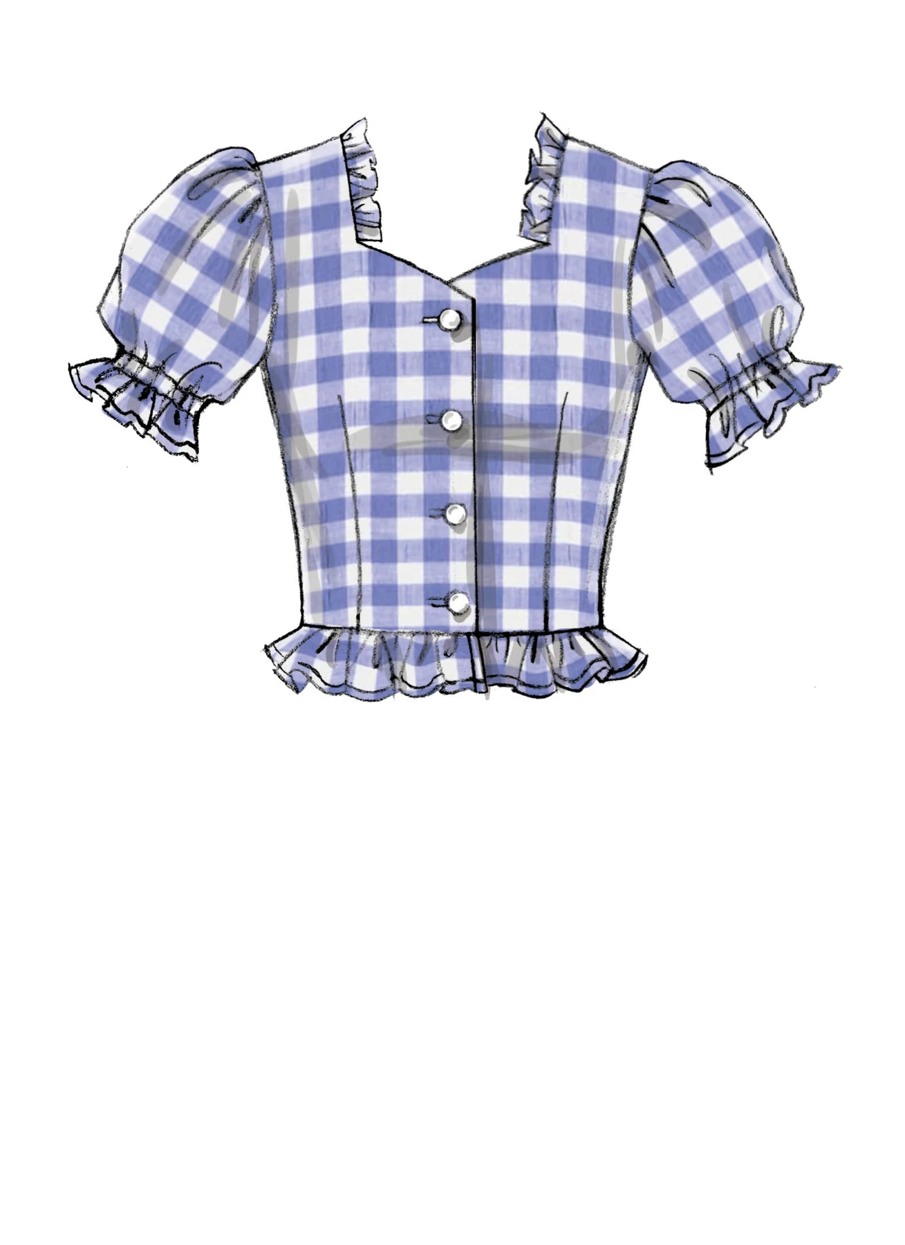 McCall's Sewing Pattern Misses' Tops (PDF) 4 McCall's Sewing Pattern Misses' Tops (PDF)