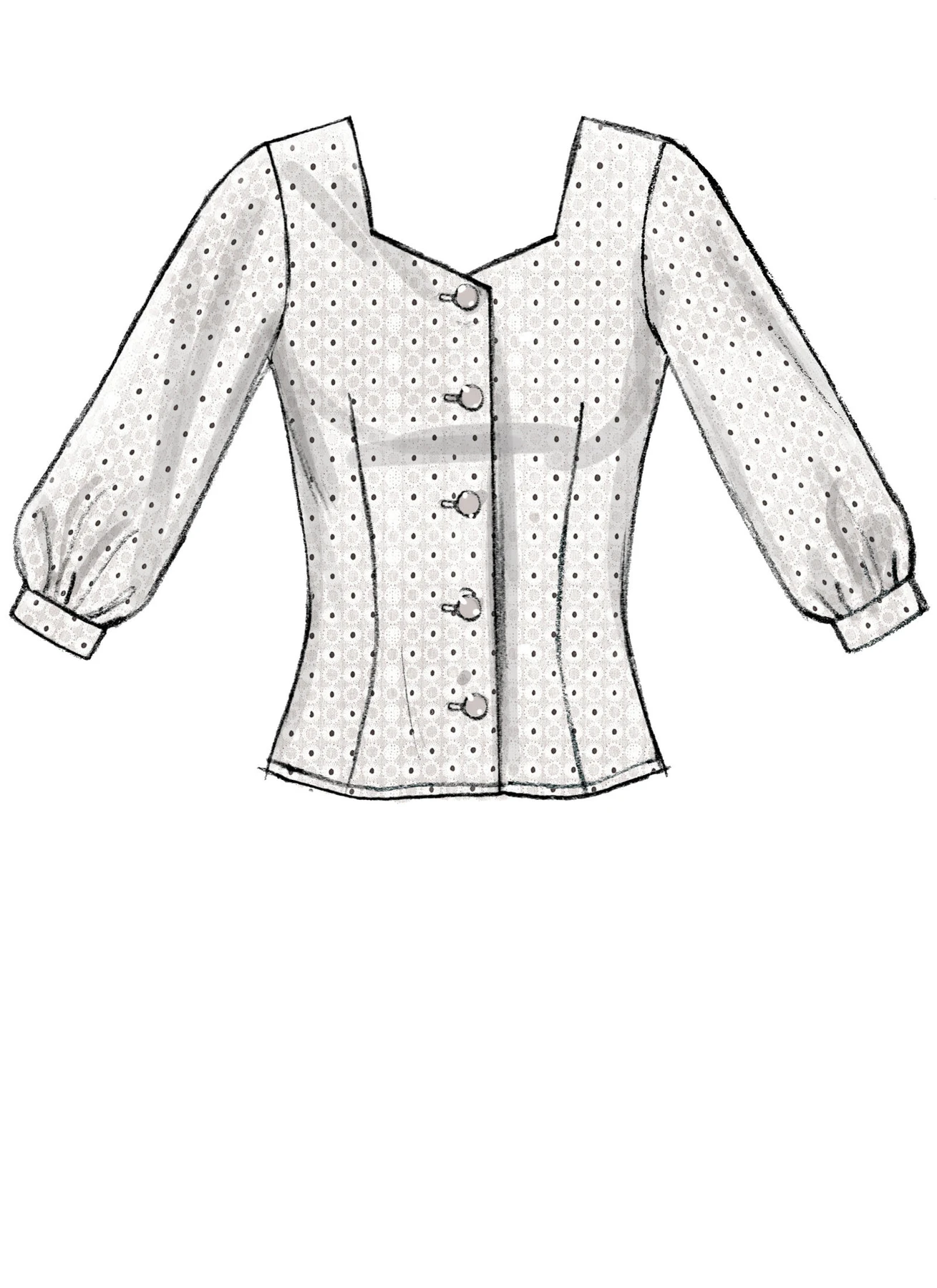 McCall's Sewing Pattern Misses' Tops (PDF) 5 McCall's Sewing Pattern Misses' Tops (PDF)
