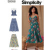 Simplicity Sewing Pattern Misses' Top and Skirt 25 Simplicity Sewing Pattern Misses' Top and Skirt