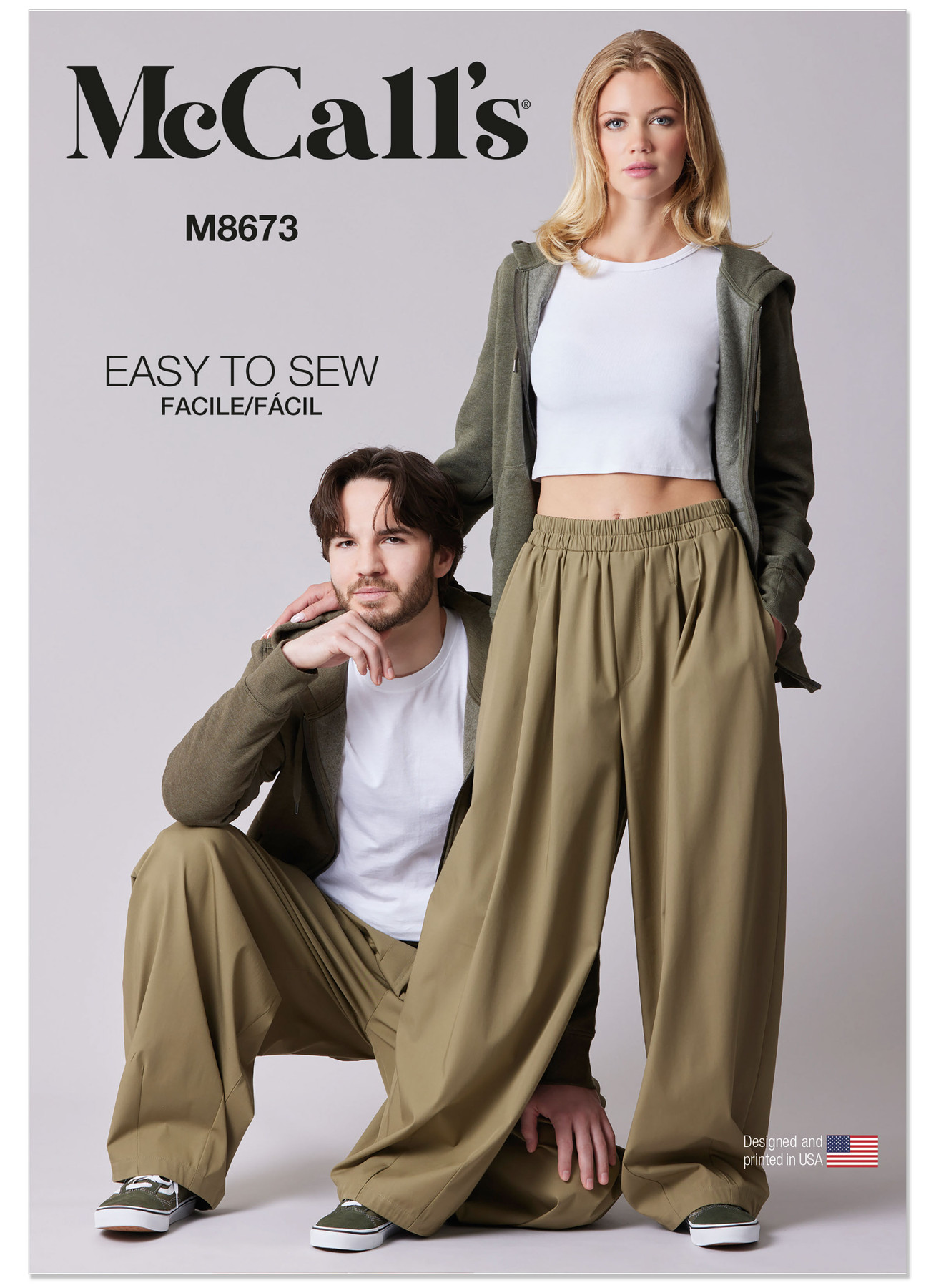 McCall's Sewing Pattern Unisex Balloon Fit Pants (PDF) 1 McCall's Sewing Pattern Unisex Balloon Fit Pants (PDF)