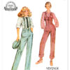 McCall's Sewing Pattern 1970s Misses' Overalls, Pants and Blouse 12 McCall's Sewing Pattern 1970s Misses' Overalls, Pants and Blouse