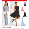 Simplicity Sewing Pattern Misses' & Miss Petite Special Occasion Dress