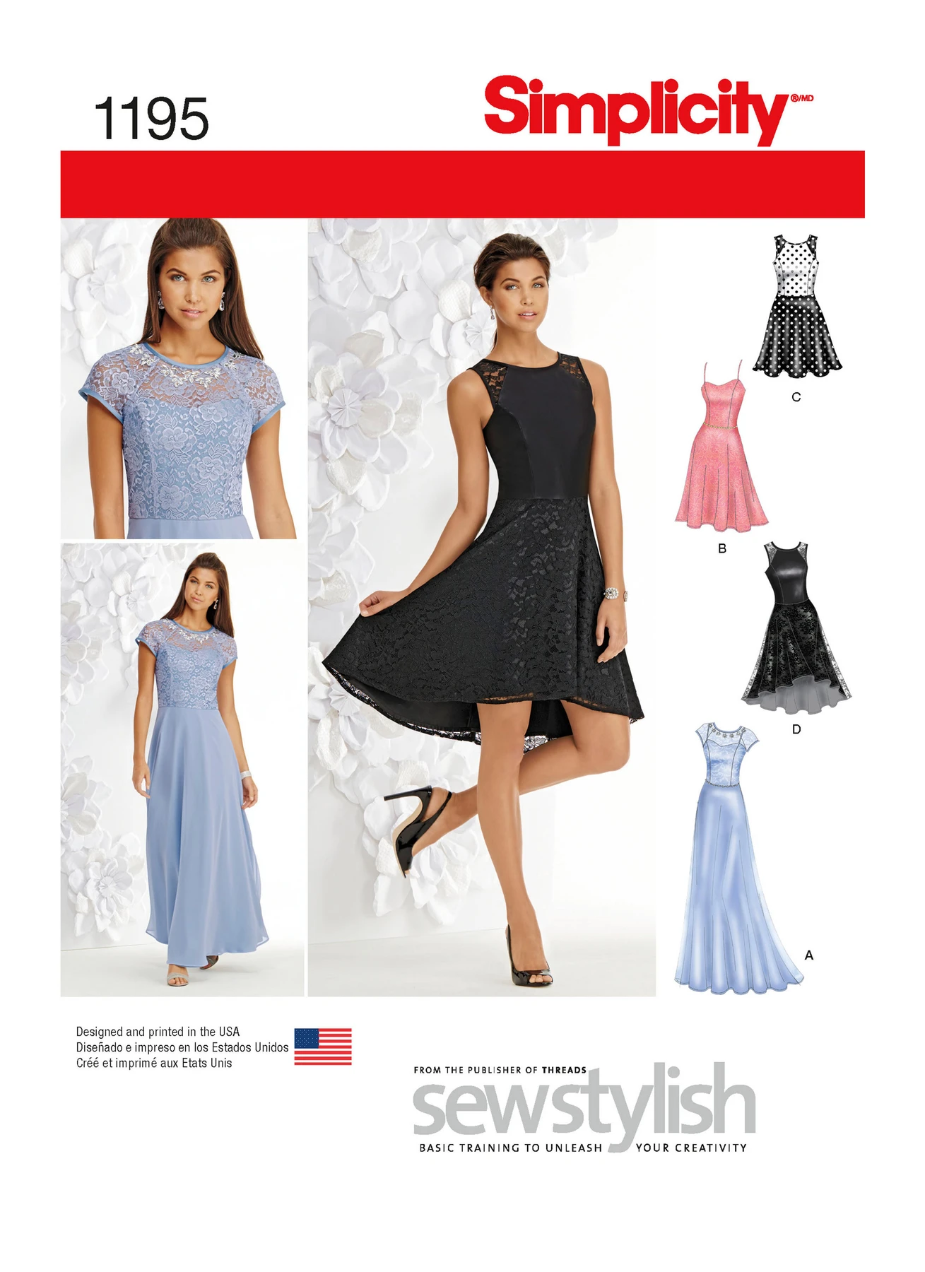 Simplicity Sewing Pattern Misses' & Miss Petite Special Occasion Dress 1 Simplicity Sewing Pattern Misses' & Miss Petite Special Occasion Dress