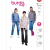 Burda Style Sewing Pattern 5856 Misses' Blouse (PDF) 16 Burda Style Sewing Pattern 5856 Misses' Blouse (PDF)