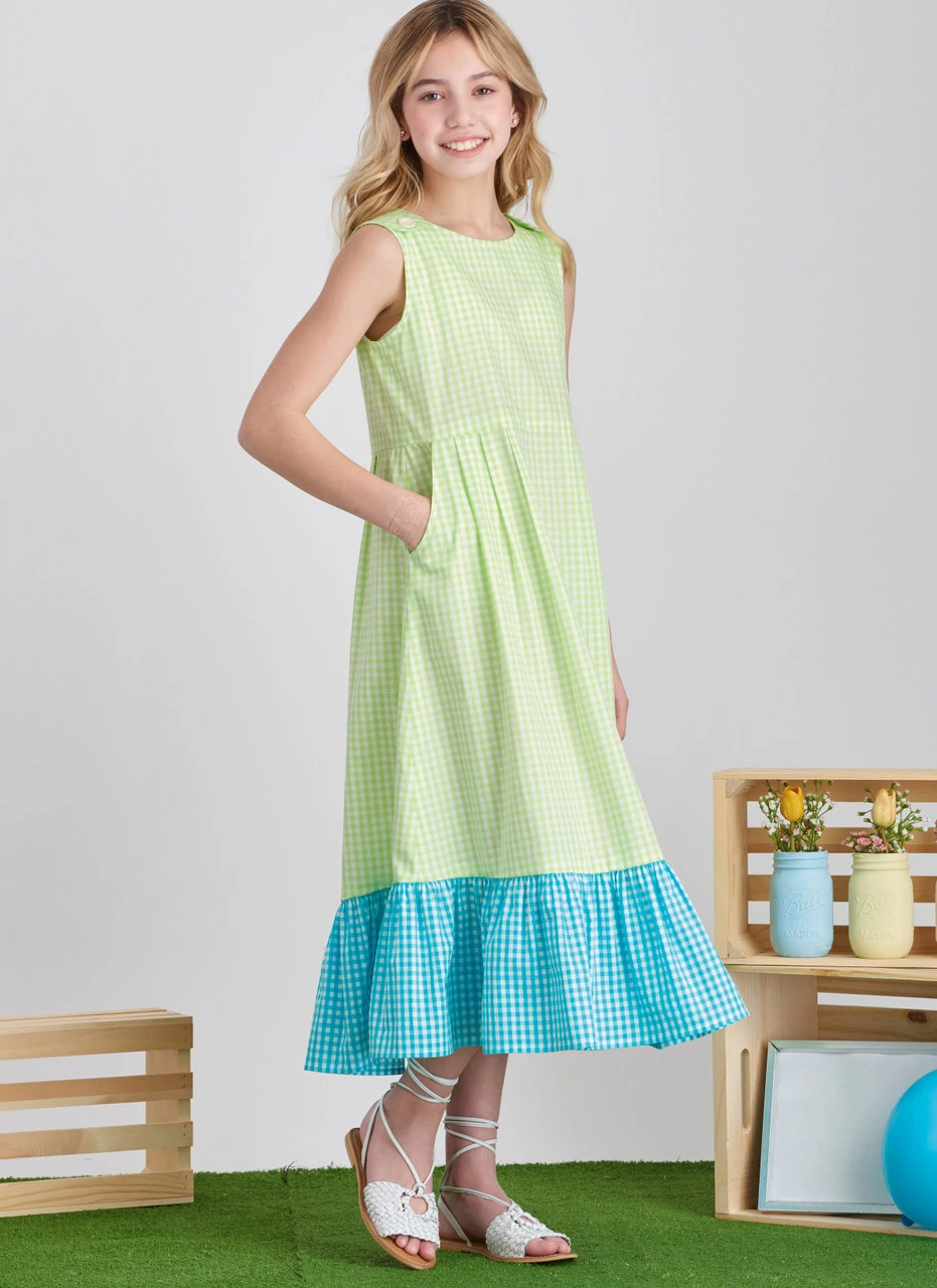 Simplicity Sewing Pattern Children's and Girls' Jumpsuit, Romper and Dress (PDF) 4 Simplicity Sewing Pattern Children's and Girls' Jumpsuit, Romper and Dress (PDF)