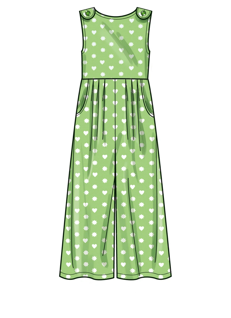 Simplicity Sewing Pattern Children's and Girls' Jumpsuit, Romper and Dress (PDF) 5 Simplicity Sewing Pattern Children's and Girls' Jumpsuit, Romper and Dress (PDF)