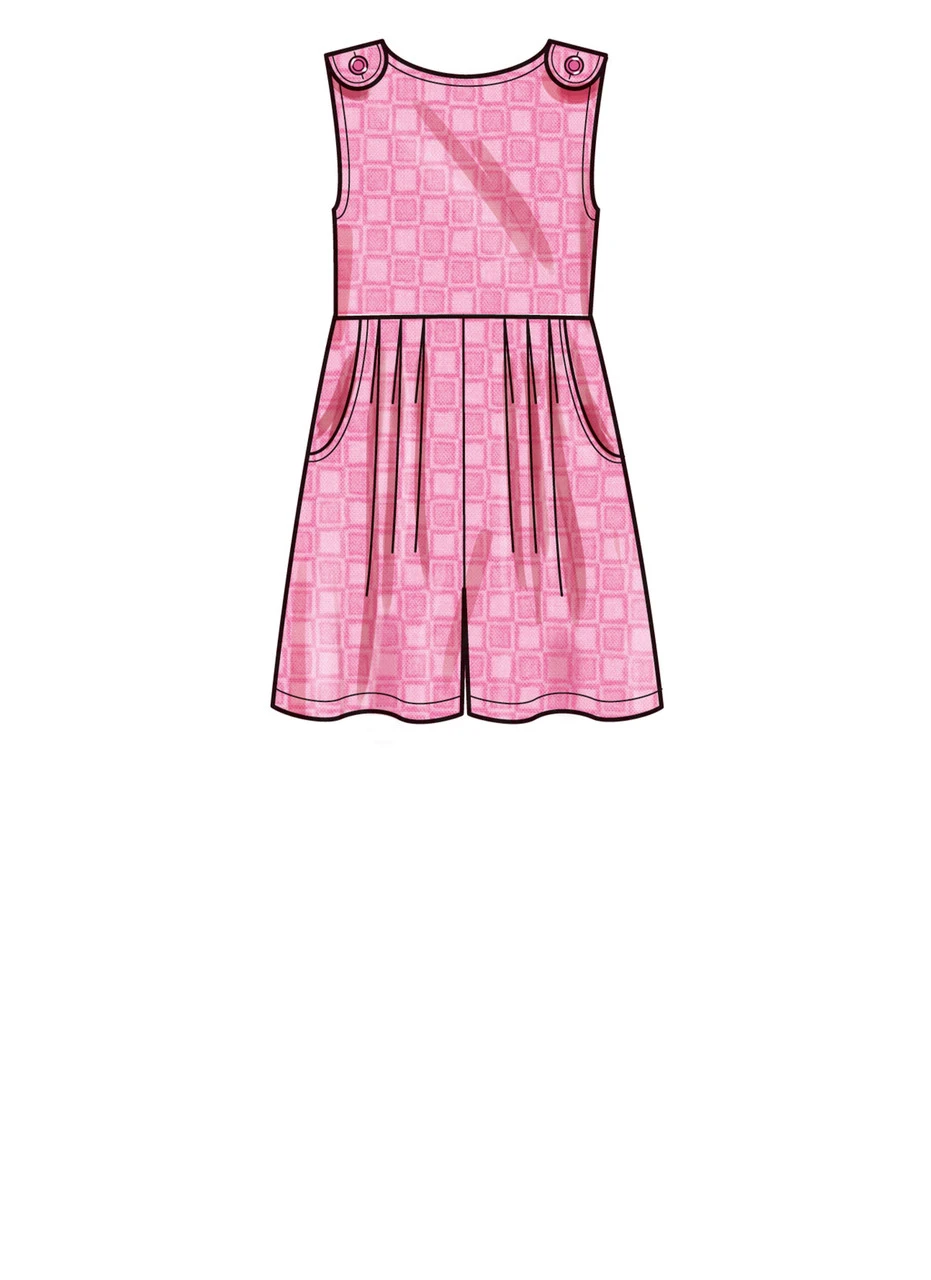 Simplicity Sewing Pattern Children's and Girls' Jumpsuit, Romper and Dress (PDF) 6 Simplicity Sewing Pattern Children's and Girls' Jumpsuit, Romper and Dress (PDF)