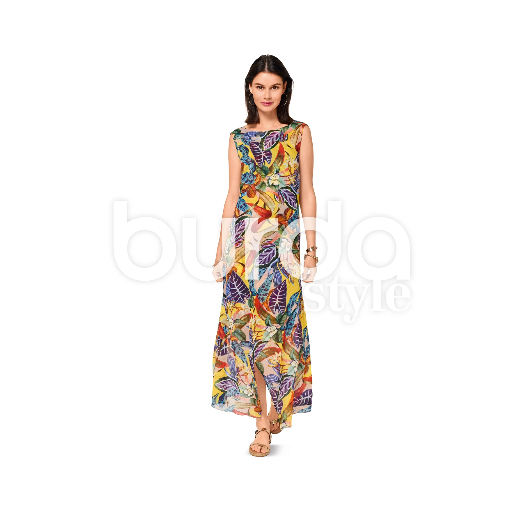 Burda Style Sewing Pattern Misses' Two Layered Dress 2 Burda Style Sewing Pattern Misses' Two Layered Dress