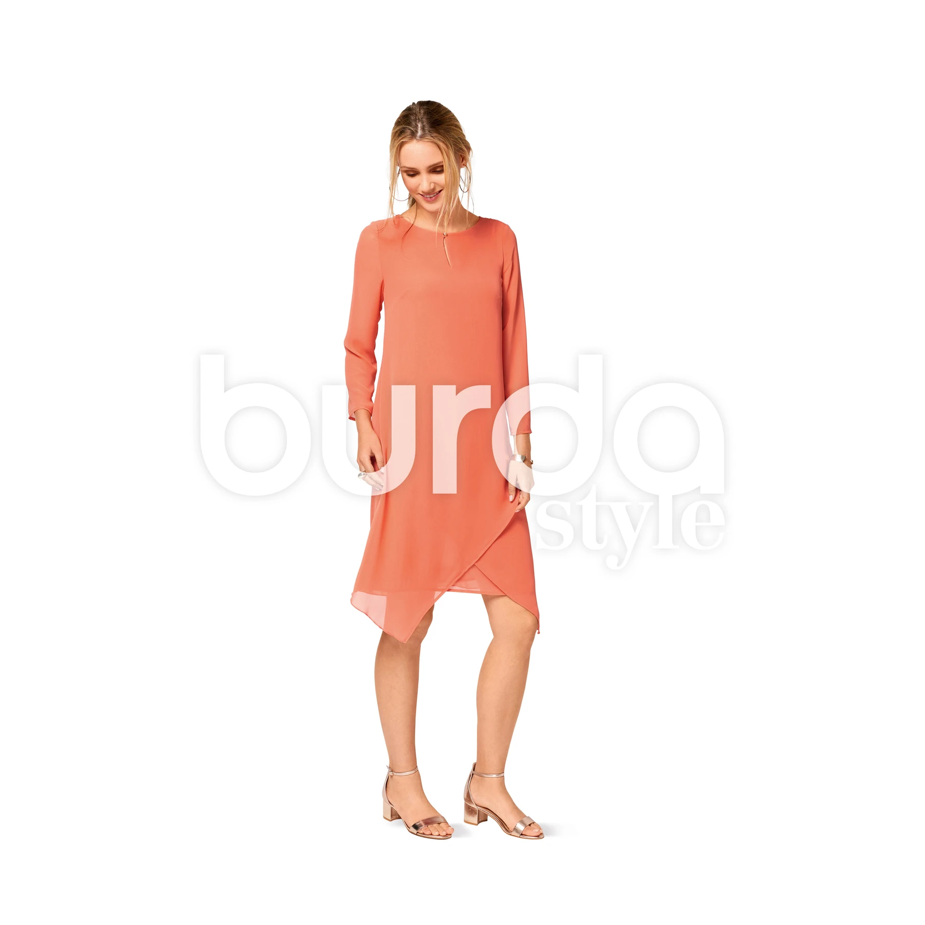 Burda Style Sewing Pattern Misses' Two Layered Dress 3 Burda Style Sewing Pattern Misses' Two Layered Dress