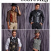 Simplicity Sewing Pattern Men's Steampunk Corset Vests 8 Simplicity Sewing Pattern Men's Steampunk Corset Vests