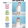 Simplicity Sewing Pattern Babies' Romper