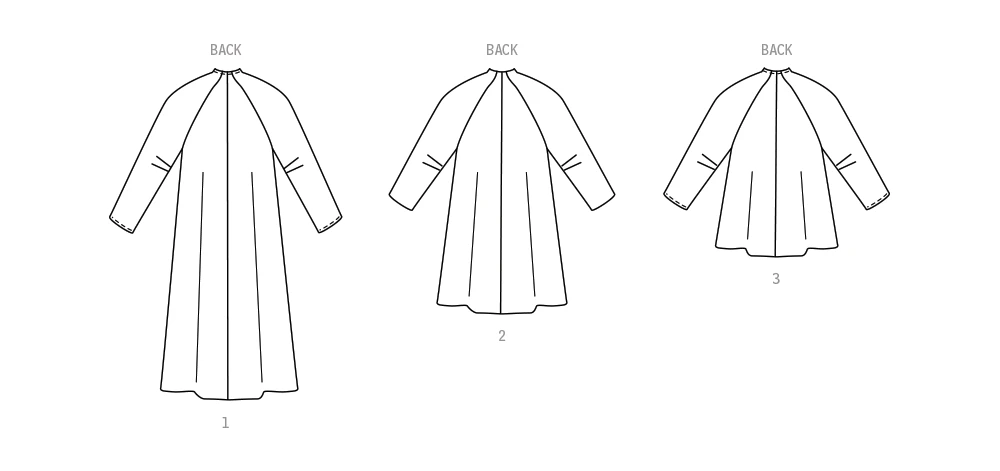 Simplicity Sewing Pattern 1950s Misses' Coat in Three Lengths 7 Simplicity Sewing Pattern 1950s Misses' Coat in Three Lengths