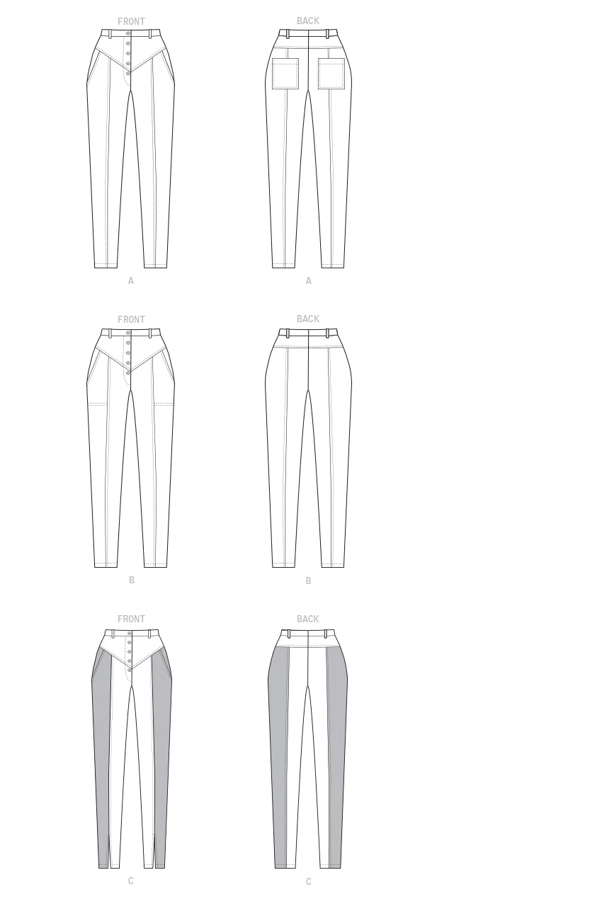 McCall's Sewing Pattern #AbbieMcCalls - Misses' Pants (PDF) 7 McCall's Sewing Pattern #AbbieMcCalls - Misses' Pants (PDF)