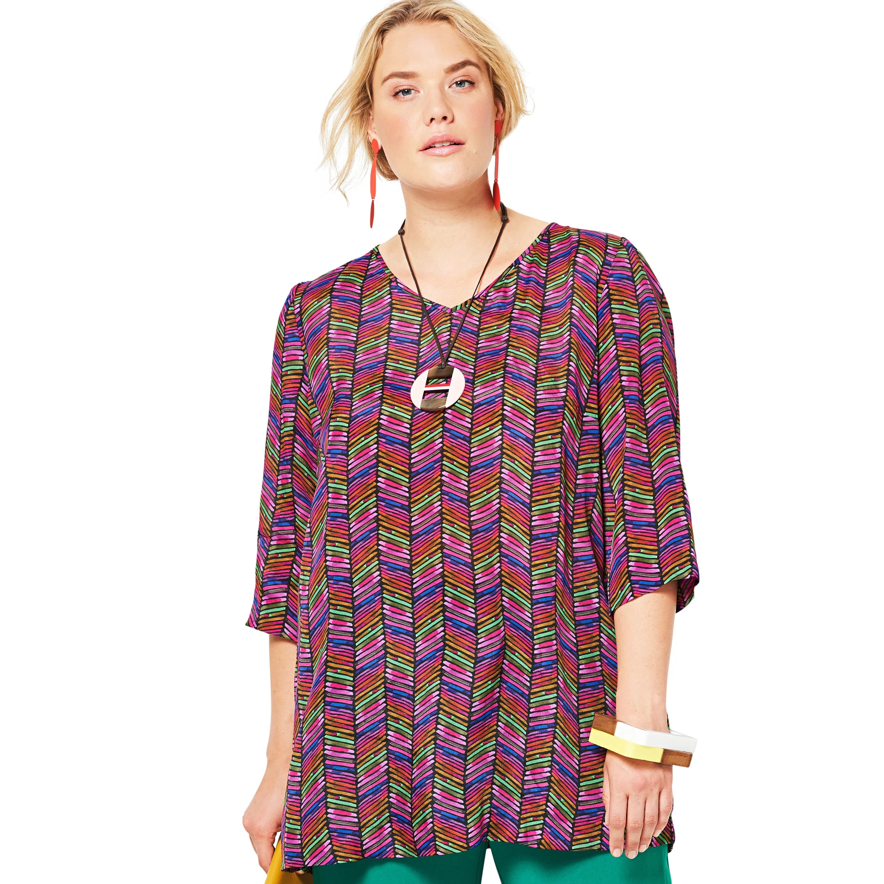 Burda Style Sewing Pattern Women's Asymmetric Top 2 Burda Style Sewing Pattern Women's Asymmetric Top