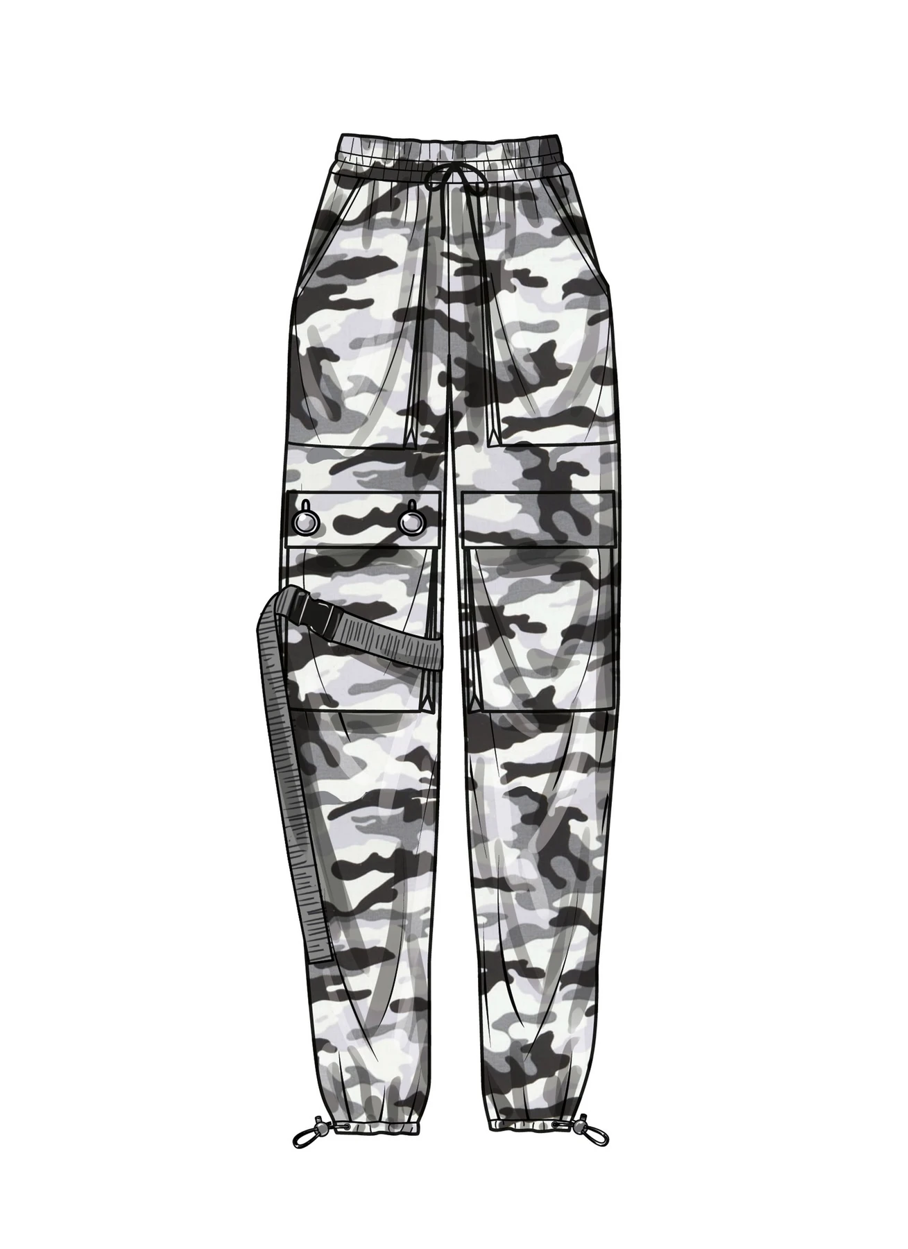 New Look Sewing Pattern Men's and Misses' Cargo Pants 3 New Look Sewing Pattern Men's and Misses' Cargo Pants