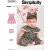 Simplicity Sewing Pattern Babies' Dress, Panty and Headband 15 Simplicity Sewing Pattern Babies' Dress, Panty and Headband