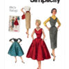 Simplicity Sewing Pattern 1960s Misses' Dress, Jumper and Skirts (PDF) 11 Simplicity Sewing Pattern 1960s Misses' Dress, Jumper and Skirts (PDF)