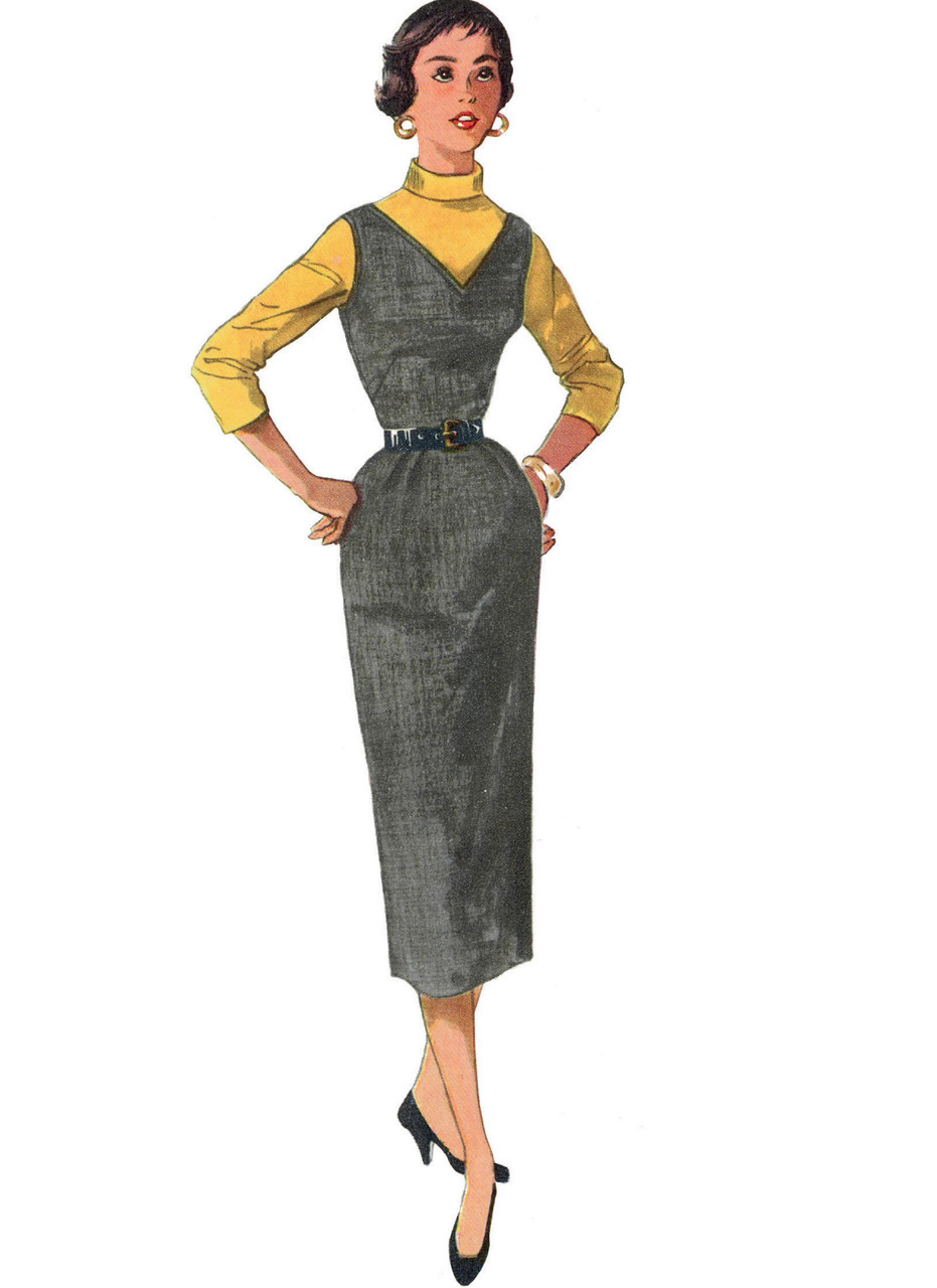 Simplicity Sewing Pattern 1960s Misses' Dress, Jumper and Skirts (PDF) 3 Simplicity Sewing Pattern 1960s Misses' Dress, Jumper and Skirts (PDF)