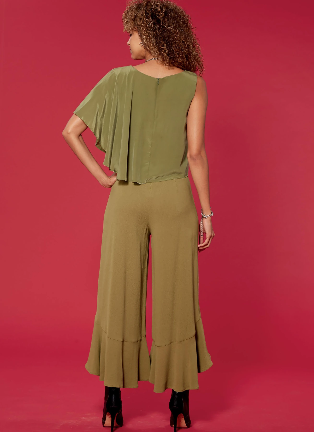McCall's Sewing Pattern Misses' Draped Top and Flounced Pants (PDF) 5 McCall's Sewing Pattern Misses' Draped Top and Flounced Pants (PDF)