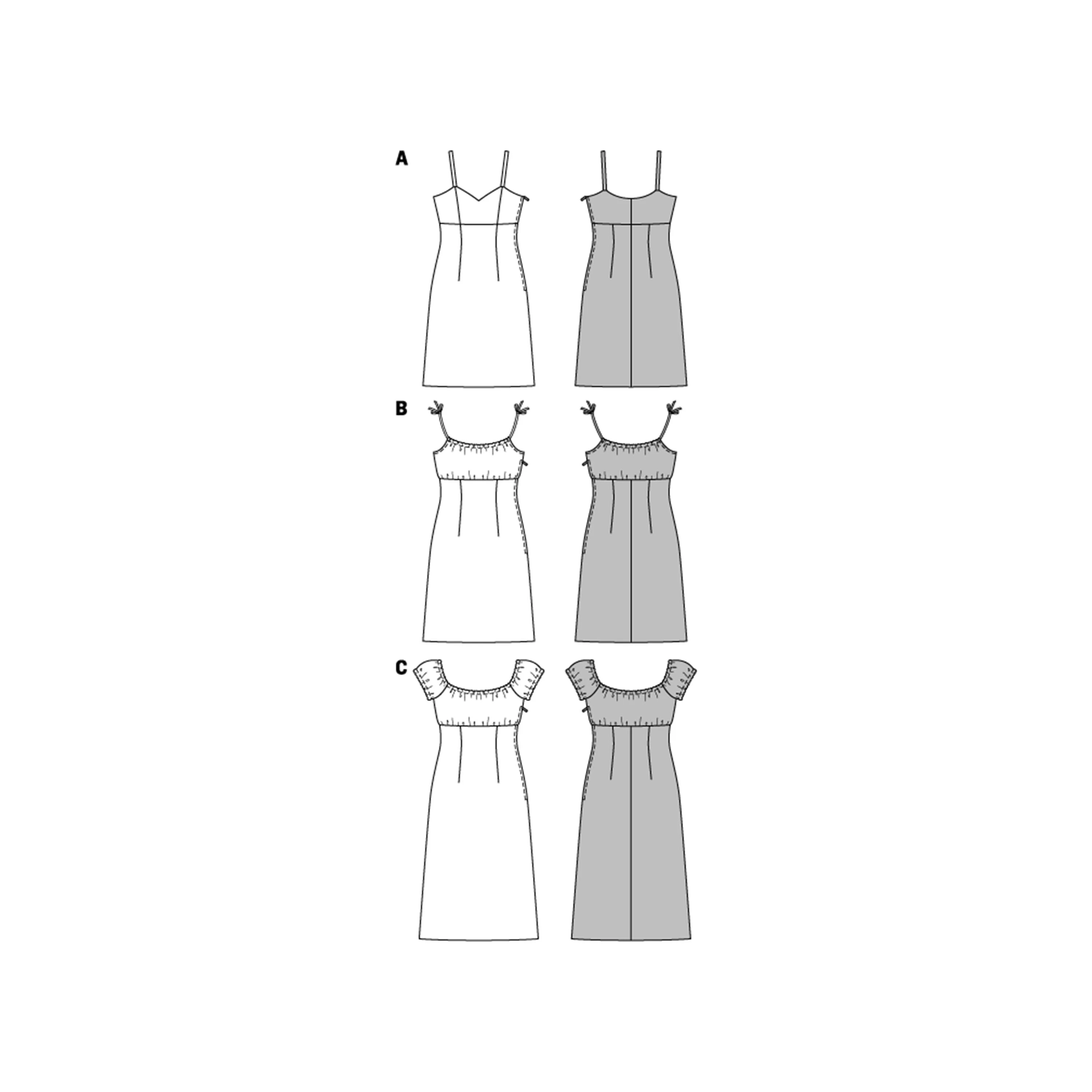Burda Style Sewing Pattern Women's Dress 3 Burda Style Sewing Pattern Women's Dress