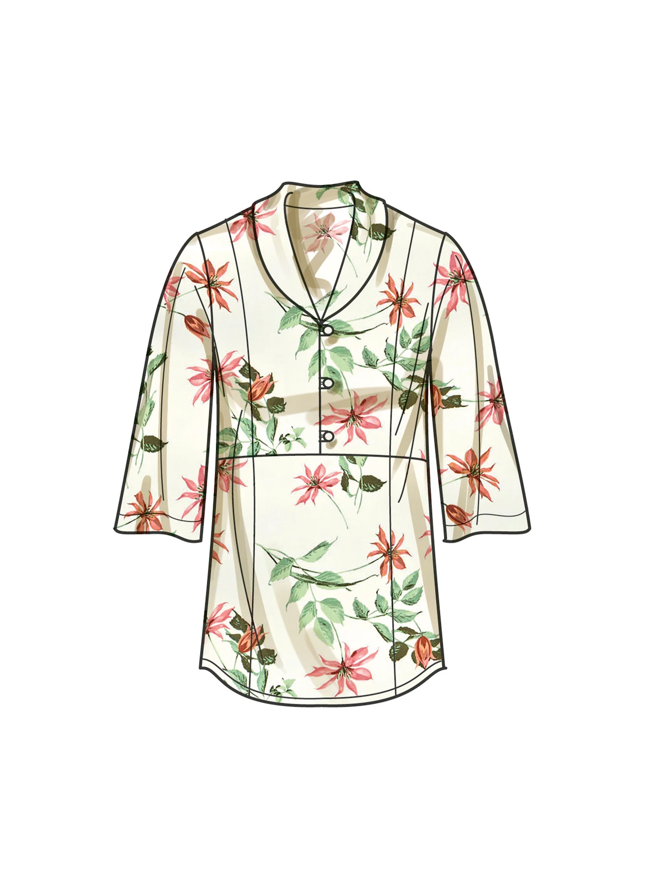Simplicity Sewing Pattern Misses' Tops (PDF) 5 Simplicity Sewing Pattern Misses' Tops (PDF)