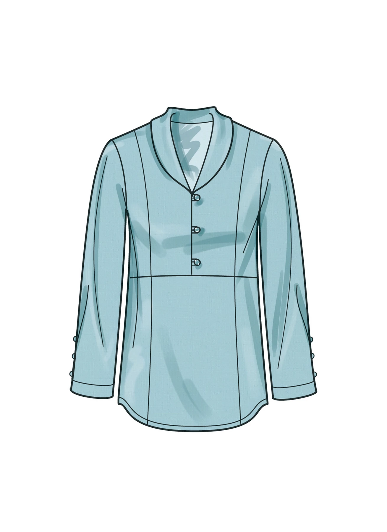 Simplicity Sewing Pattern Misses' Tops (PDF) 6 Simplicity Sewing Pattern Misses' Tops (PDF)