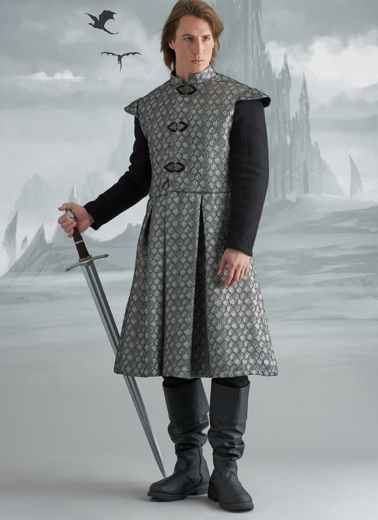 Simplicity Sewing Pattern Men's Coat, Jacket and Vest 2 Simplicity Sewing Pattern Men's Coat, Jacket and Vest