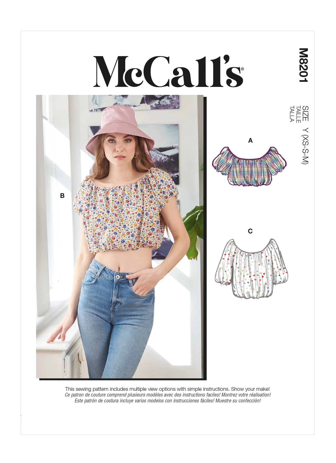McCall's Sewing Pattern Misses' Tops (PDF) 1 McCall's Sewing Pattern Misses' Tops (PDF)