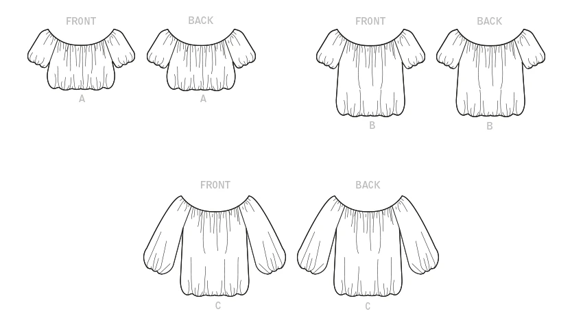 McCall's Sewing Pattern Misses' Tops (PDF) 7 McCall's Sewing Pattern Misses' Tops (PDF)
