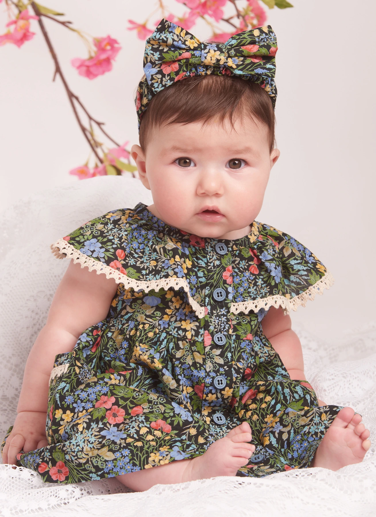Simplicity Sewing Pattern Babies' Dress, Panty and Headband (PDF) 2 Simplicity Sewing Pattern Babies' Dress, Panty and Headband (PDF)