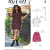 McCall's Sewing Pattern Misses' & Miss Petite Short Sleeve Top, Dress, Pull-On Shorts & Pants (PDF) 19 McCall's Sewing Pattern Misses' & Miss Petite Short Sleeve Top, Dress, Pull-On Shorts & Pants (PDF)