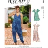McCall's Sewing Pattern Misses' Very Loose-fitting V-neck Dresses & Jumpsuit (PDF) 14 McCall's Sewing Pattern Misses' Very Loose-fitting V-neck Dresses & Jumpsuit (PDF)