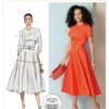 Butterick Sewing Pattern Misses' Fit and Flare Dress with Belt 25 Butterick Sewing Pattern Misses' Fit and Flare Dress with Belt