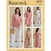 Butterick Sewing Pattern Misses' & Women's Jacket, Sash, Dress & Jumpsuit (PDF) 12 Butterick Sewing Pattern Misses' & Women's Jacket, Sash, Dress & Jumpsuit (PDF)