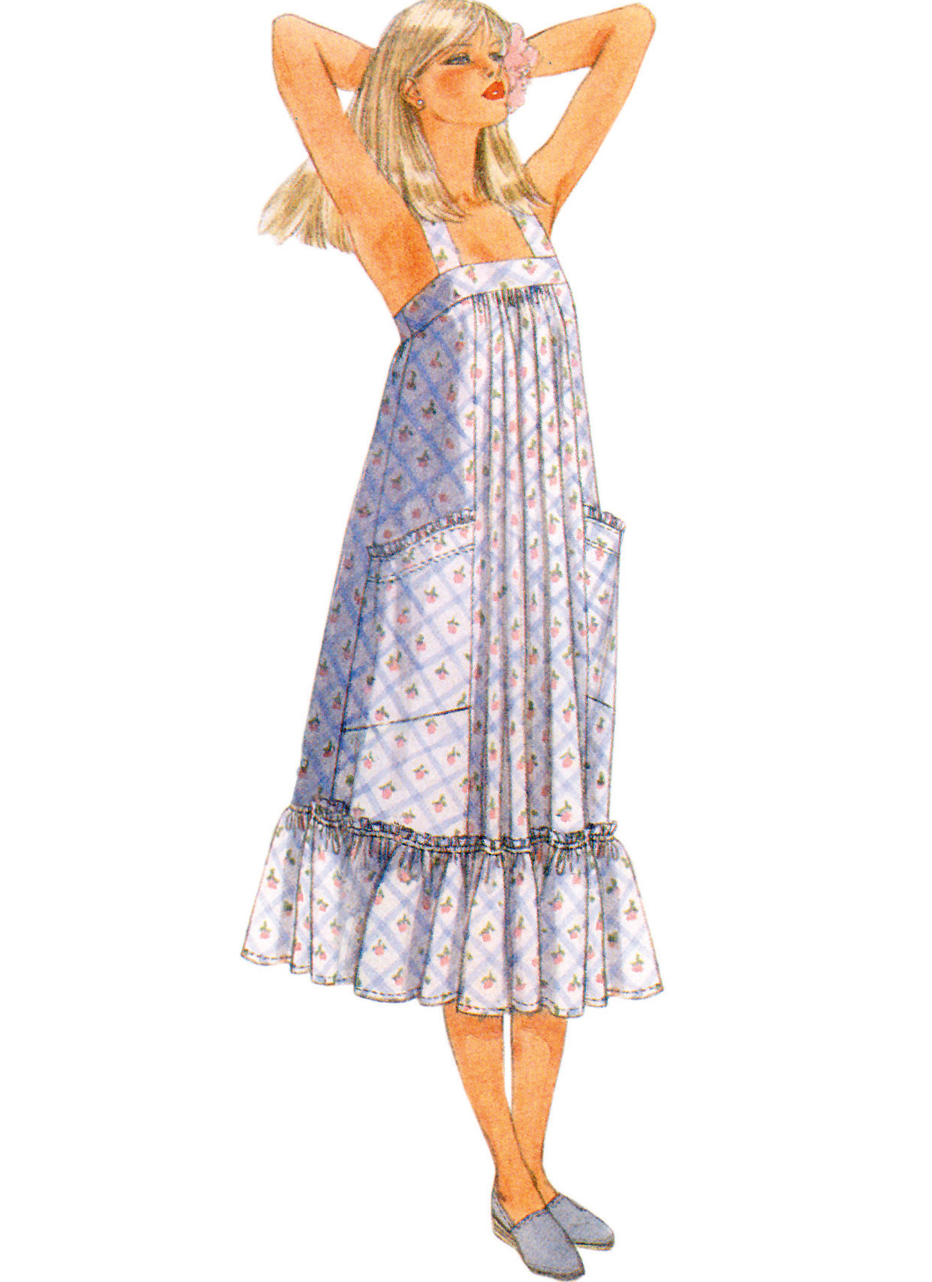 McCall's Sewing Pattern 1980s Misses' Dresses and Blouses by Laura Ashley (PDF) 4 McCall's Sewing Pattern 1980s Misses' Dresses and Blouses by Laura Ashley (PDF)