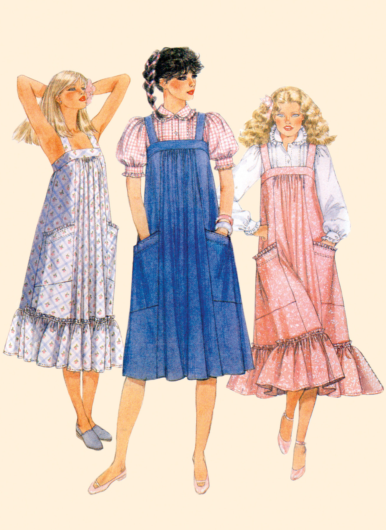 McCall's Sewing Pattern 1980s Misses' Dresses and Blouses by Laura Ashley (PDF) 5 McCall's Sewing Pattern 1980s Misses' Dresses and Blouses by Laura Ashley (PDF)