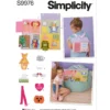 Simplicity Sewing Pattern Doll House Backpack with Bear (PDF) 19 Simplicity Sewing Pattern Doll House Backpack with Bear (PDF)